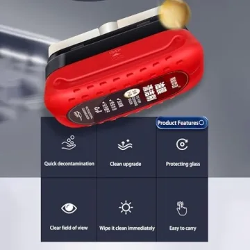 Oil Film Cleaning Brush & Advanced Glass Coating