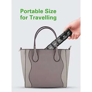 Extra Large Weekly Pill Organizer for Vitamins and Supplements