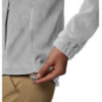 Columbia Womens Benton Springs Full Zip Fleece Jacket, Cirrus Grey Heather, Large