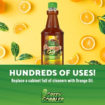 Green Gobbler Cold-Pressed Orange Oil - Eco-Friendly Cleaning Solution