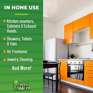 Green Gobbler Cold-Pressed Orange Oil - Eco-Friendly Cleaning Solution