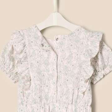 Floral Ruffle Romper for Baby Girls - Sofia Grainge