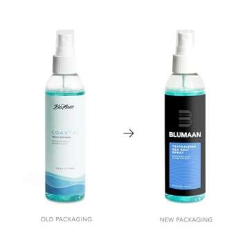 BluMaan Coastal Texture Spray | Effortless Beach Waves for Men - 4 FL OZ
