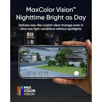 eufy Security eufyCam S3 Pro 4-Cam Kit, Solar Camera Outdoor Wireless, MaxColor Night Vision, 4K Sec...