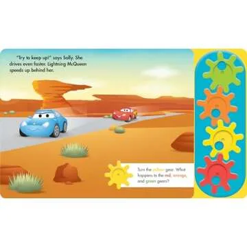 Disney Baby - Cars on the Go! - A STEM Gear Sound Book - PI Kids (Play-A-Sound)