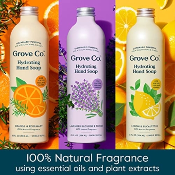 Eco-Friendly Hydrating Hand Soap Refills by Grove Co.