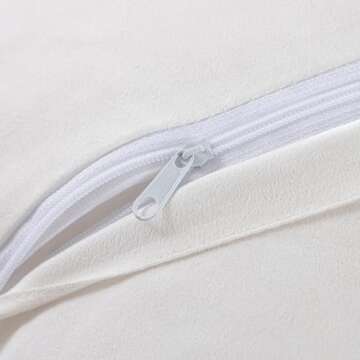 MIULEE Pack of 2 Decorative Faux Fur Throw Pillow Covers New Luxury Series Style Fluffy Pillow Case Cushion Cover for Sofa Bedroom Car White 18 x 18 Inch