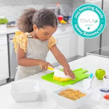 TOVLA JR. Kids Kitchen Knife Set - Safe & Fun Cooking Tools