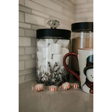 Rub on Transfers for Crafts and Furniture | 3 Design Sheets 6”x 12” | Home Decor Transfers | Furniture and Craft Decals | by Thymeless Designs (Cozy Christmas)