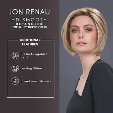 Jon Renau HD Smooth Detangler – Wig Detangler Spray for Synthetic Wigs & Hair, Travel-Size, 2 Ounces