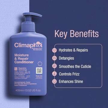 Climaplex Moisture and Repair Conditioner - Soothing, Purifying and Regenerating Properties - Contai...