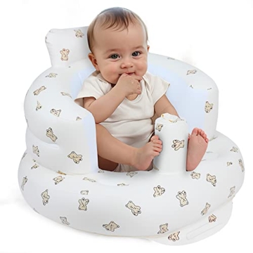 EKEPE Inflatable Baby Seat for Babies 3 Months & Up, Baby Floor Seats for Sitting Up, Baby Seats for...