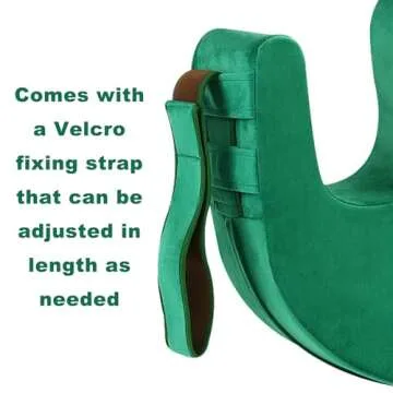 Sexysamba Bedridden Patient Turning Device with Fixing Strap Elderly Assistance Products Bed Rest Leg Pillow Patient Lift Aid Flannel Multifunctional Anti-Decubitus Nursing Products, Green