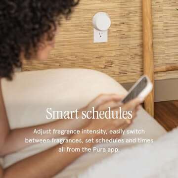 Pura Smart Home Air Diffuser Fragrance - Smart Home Scent Refill - Up to 120-Hours of Premium Fragrance per Refill - Clean Diffuser for Office & Apartment - 2 Pack, Lavender Fields