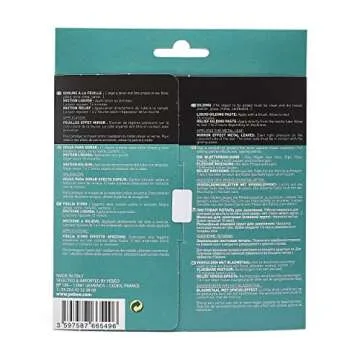 Pébéo Gédéo Mirror Effect 24k Gold Leaves Adhesive Sheet - 12 Sheets, 5 ½ x 5 ½ Inches, Art an...