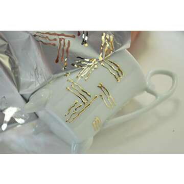 Pébéo Gédéo Mirror Effect 24k Gold Leaves Adhesive Sheet - 12 Sheets, 5 ½ x 5 ½ Inches, Art and Craft Supplies, for Painting, Home Decor, or Decorations