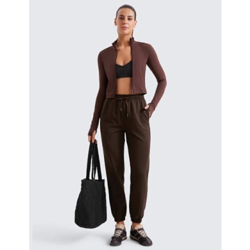 CRZ YOGA Women's Butterluxe Mockneck Workout Jacket