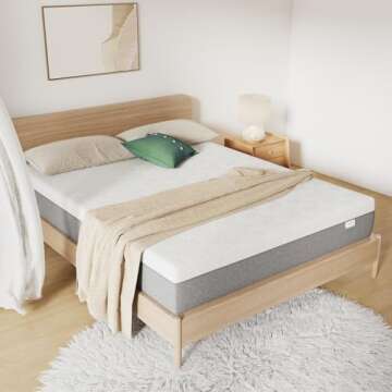 Novilla Twin Mattress: 6-Inch Eco-Friendly Gel Memory Foam for Ultimate Comfort & Support