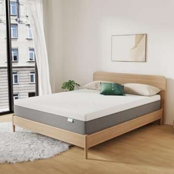 Novilla Twin Mattress - 6-Inch Cool Gel Comfort