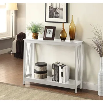 Convenience Concepts Oxford Console Table with Shelf