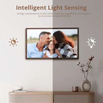 Dragon Touch 21.5 Inch WiFi Digital Photo Frame with 32GB Storage