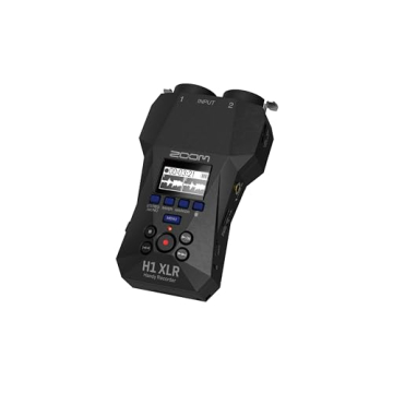 Zoom H1 XLR Handy Recorder with 32-Bit Float