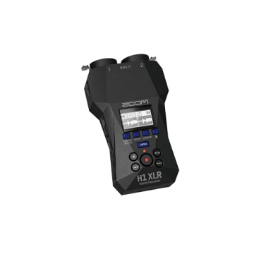 Zoom H1 XLR Handy Recorder with 32-Bit Float