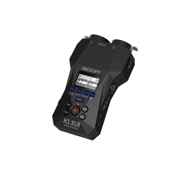 Zoom H1 XLR Handy Recorder with 32-Bit Float