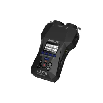 Zoom H1 XLR Handy Recorder with 32-Bit Float
