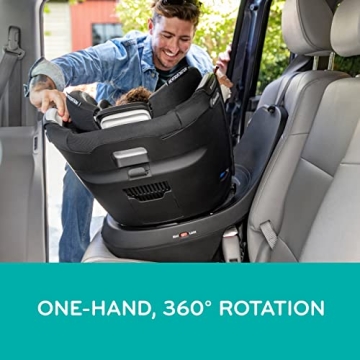 Evenflo Revolve360 Slim Rotational Car Seat with Quick Clean Cover