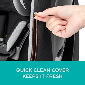 Evenflo Revolve360 Slim Rotational Car Seat with Quick Clean Cover