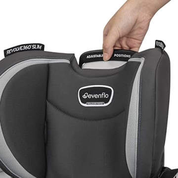 Evenflo Revolve360 Slim Rotational Car Seat with Quick Clean Cover