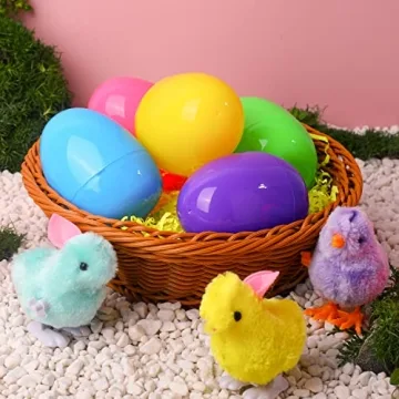 JOYIN Easter Eggs with Wind-Up Toys for Kids Fun