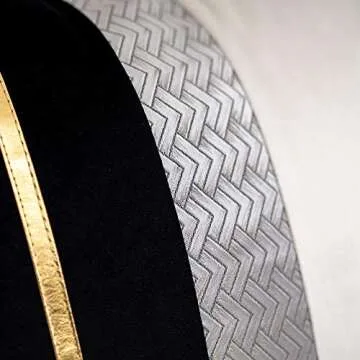 Yangest Black Patchwork Velvet Throw Pillow Cover