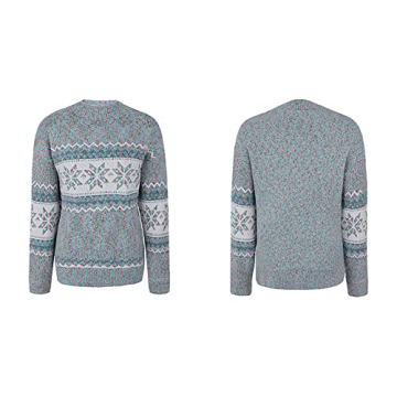 Comfortable JUNBOON Women's Christmas Snowflake Sweater