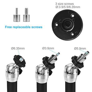 YiePhiot Mini Projector Mount for Easy Adjustability & Installation