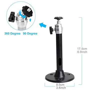 YiePhiot Mini Projector Mount for Easy Adjustability & Installation