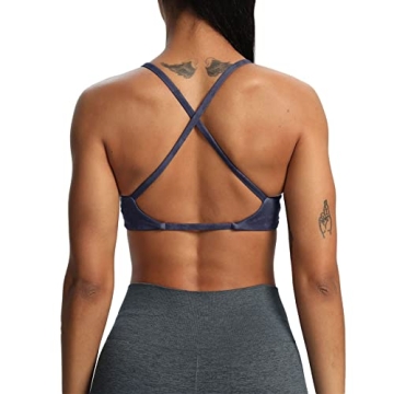 Aoxjox Women's Padded Sienna Low Impact Sports Bra