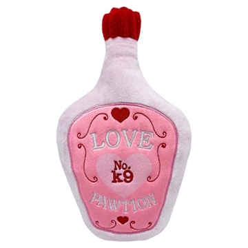 Huxley & Kent Love Pawtion No. K9 | Valentine's Day Dog Toy | Durable Plush with Squeaker
