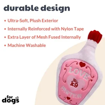 Huxley & Kent Valentine’s Day Funny Dog Toy for Dogs