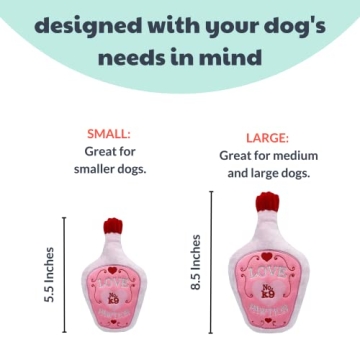 Huxley & Kent Valentine’s Day Funny Dog Toy for Dogs