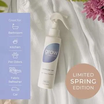 Grow Fragrance Non-Toxic Air Freshener – Travel-Friendly & Plant-Based