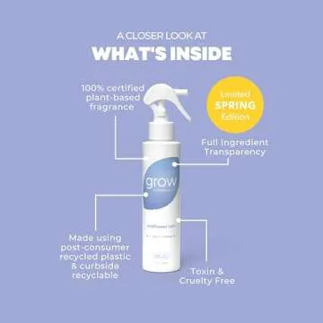 Grow Fragrance Non-Toxic Air Freshener – Travel-Friendly & Plant-Based