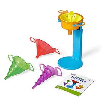 hand2mind Starter Science Funnels, Science Lab Equipment, Sifting Toys, Sand Sifter, Water Table Toys, Sensory Play Toys, Educational Science Kits, Kids Chemistry Set, Science Supplies for Classroom