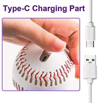 Tebery Light Up Baseball for Kids - Fun Night Play