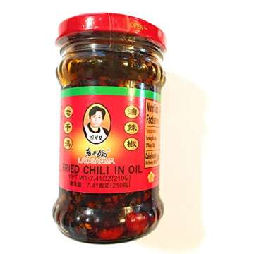 Laoganma Fried Chili in Oil 7.41oz (Pack of 2)