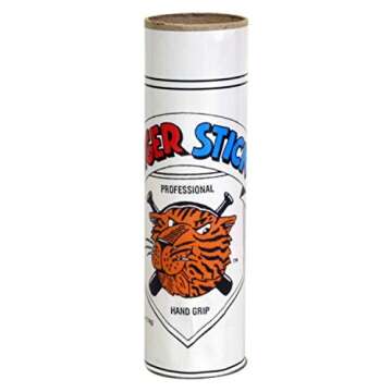 Tiger Stick Original Bat Grip Two Pack (4.25oz Each) - Double Pack Bat Wax Grip - No Stain, No Smell - Ideal for Baseball, Softball, Lacrosse, Golf, Surfing