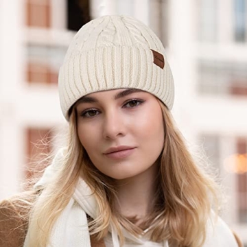 3-Piece Winter Beanie, Scarf & Gloves Set for Women