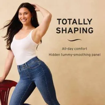 Levi Strauss Gold Women's Shaping Pull-on Skinny Jeans