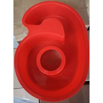 10 Inch 9 pieces Large Size Number Moulds Baking Forms Silicone Number Mold Cake Pan (10 inch)